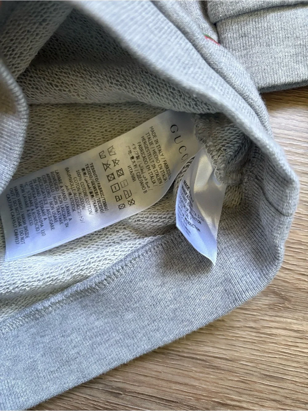 Guccy Space Invasion Grey baby Sweatshirt